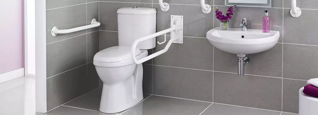Modern Handicap Bathroom Solutions with Safety Features in Town 'n' Country, FL