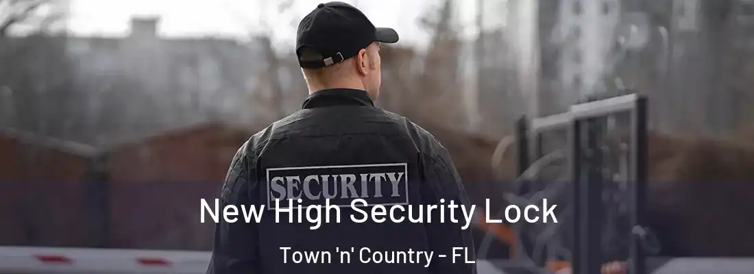  New High Security Lock Town 'n' Country - FL